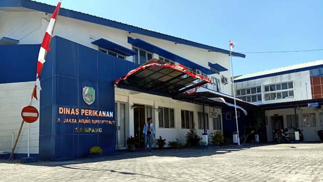 Kantor Perikanan Kabupaten Sampang. (zyn)