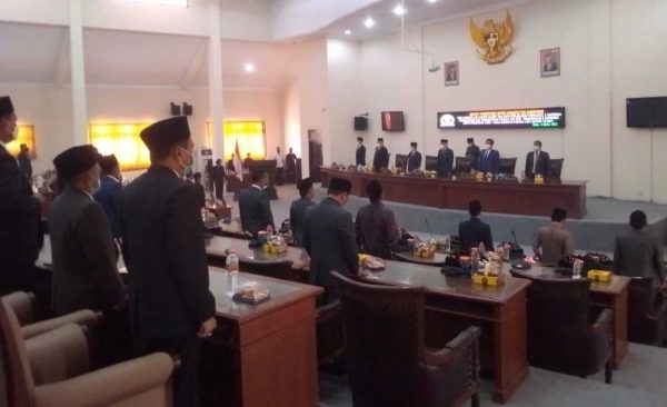 DPRD Sampang Gelar Rapat Paripurna Penyampaian LKPJ Bupati Tahun 2021