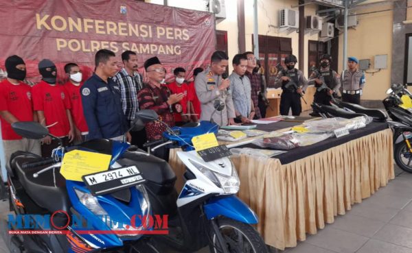 13 Kasus Tindak Pidana Diungkap Polres Sampang, Satu Diantaranya Kepemilikan Senpi