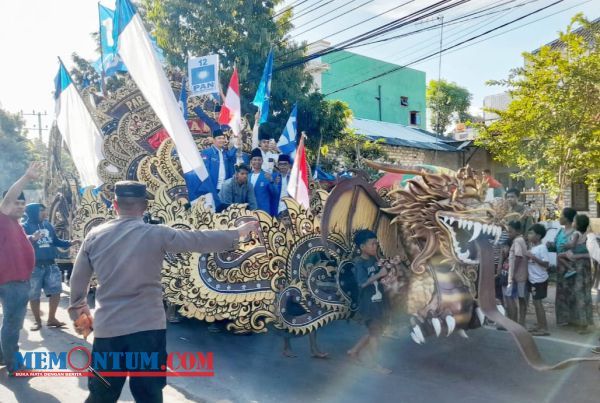 Daftar Bacaleg, Kader PAN Sampang Naik Daul Dug Dug dan Becak