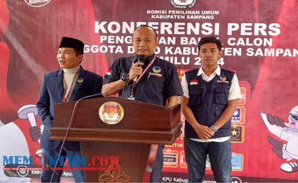 Partai Nasdem Sampang Daftarkan 45 Bakal Calon Legislatif