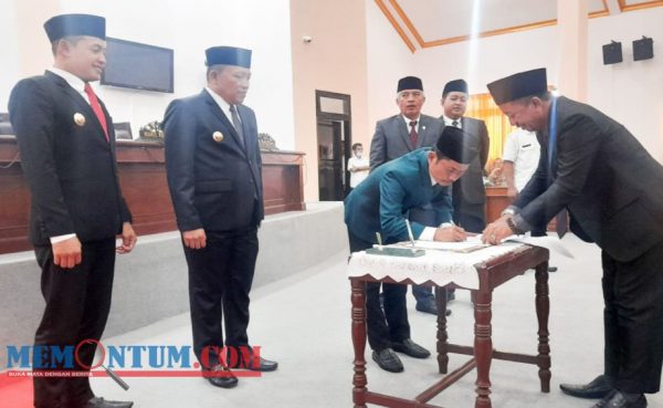 Rapat Paripurna Pansus DPRD Beri Rekomendasi LKPJ Bupati Sampang Tahun Anggaran 2022